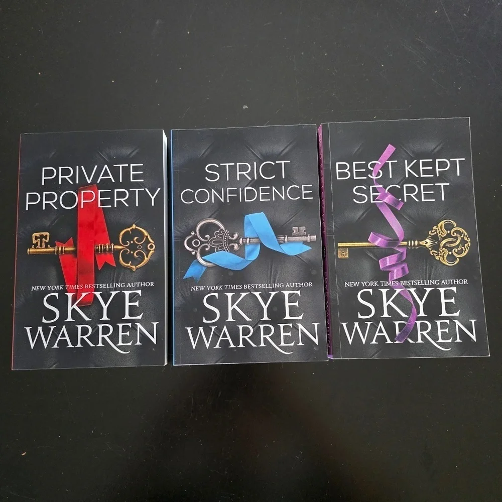 Rochester Trilogy by Skye Warren (Lot of 3 Books) - 1 Autographed Copy Included